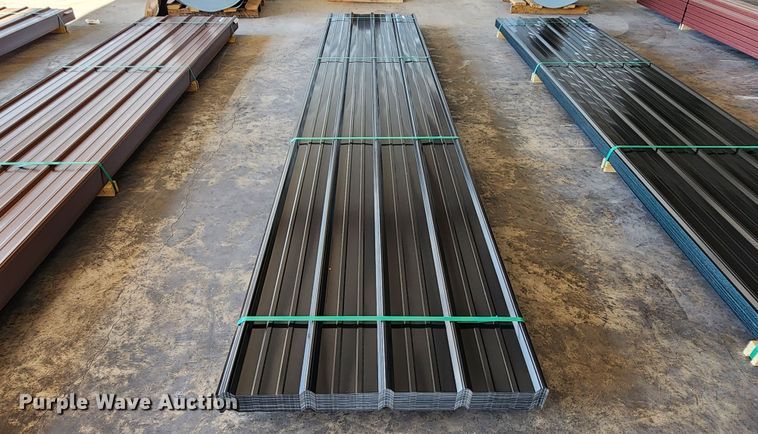 image for item KC9655 (119) sheets of Doerkson Metal Components metal siding/roofing