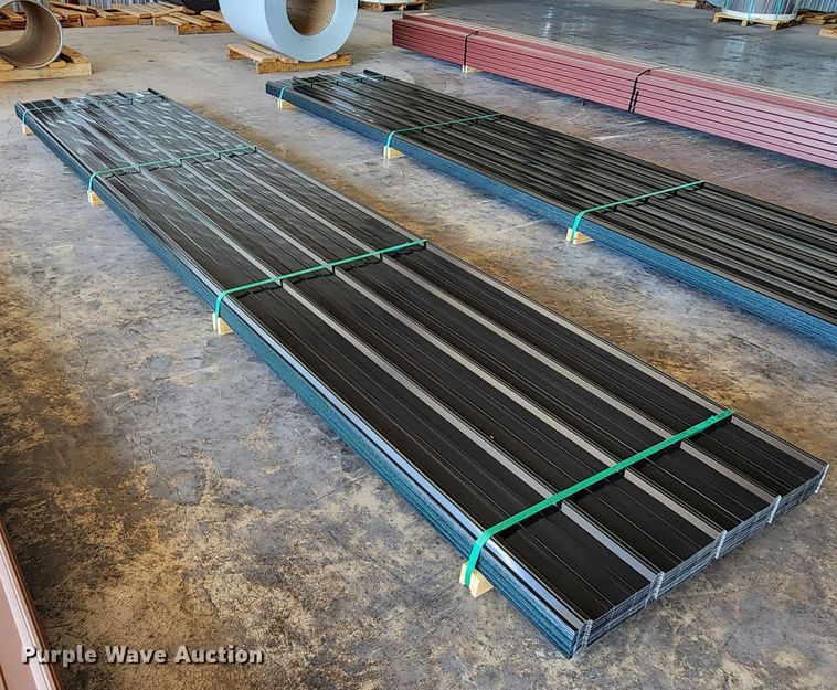 image for item KC9655 (119) sheets of Doerkson Metal Components metal siding/roofing