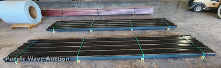 image for item KC9655 (119) sheets of Doerkson Metal Components metal siding/roofing