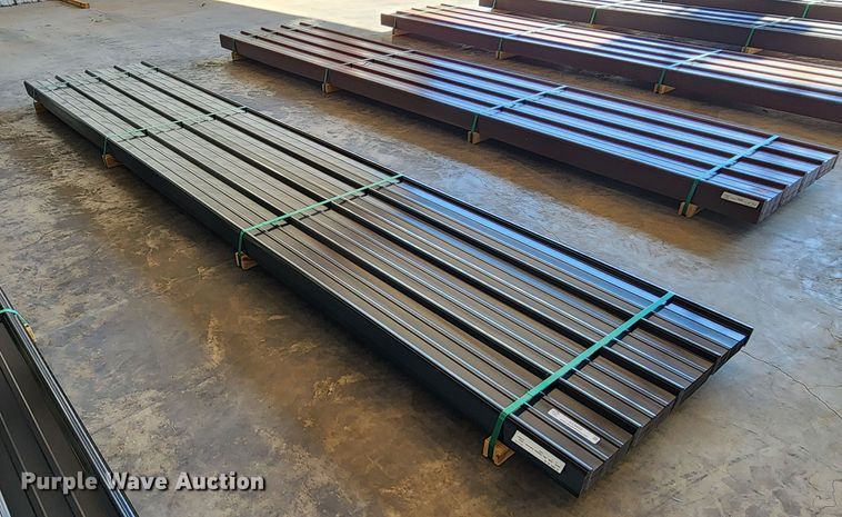 image for item KC9655 (119) sheets of Doerkson Metal Components metal siding/roofing