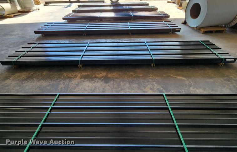image for item KC9655 (119) sheets of Doerkson Metal Components metal siding/roofing