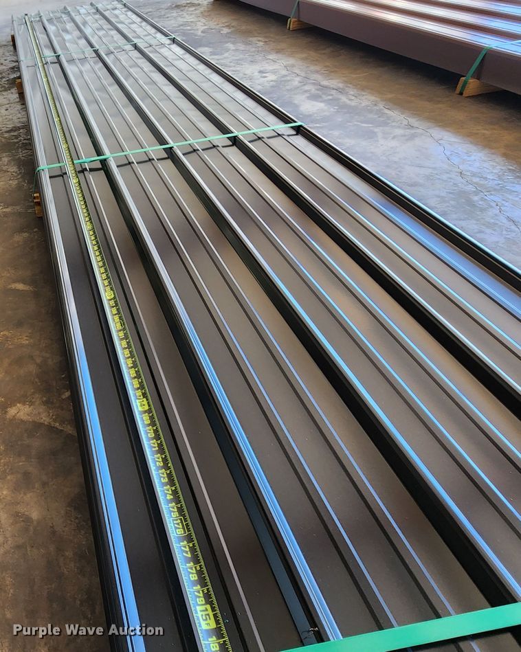 image for item KC9655 (119) sheets of Doerkson Metal Components metal siding/roofing