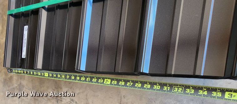 image for item KC9655 (119) sheets of Doerkson Metal Components metal siding/roofing