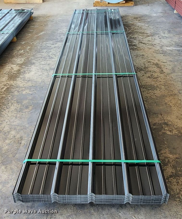 image for item KC9656 (119) sheets of Doerkson Metal Components metal siding/roofing