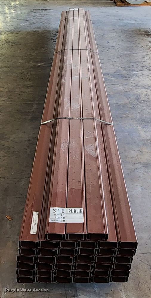 image for item KC9657 (78) Doerkson Metal Components C-Purlins