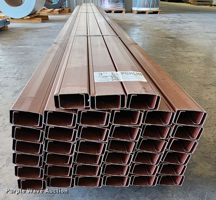 image for item KC9657 (78) Doerkson Metal Components C-Purlins