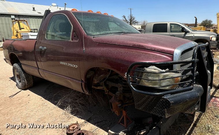 image for item KM9805 2003 Dodge Ram 2500  pickup truck