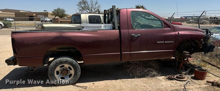 image for item KM9805 2003 Dodge Ram 2500  pickup truck