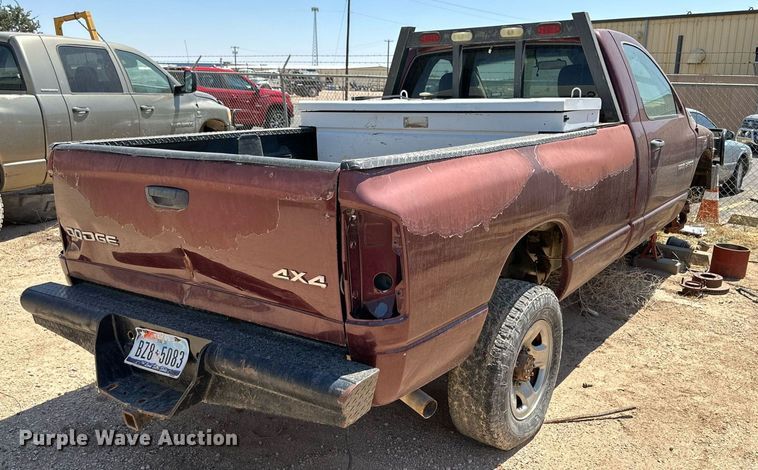 image for item KM9805 2003 Dodge Ram 2500  pickup truck