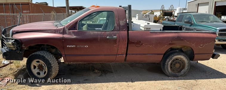 image for item KM9805 2003 Dodge Ram 2500  pickup truck
