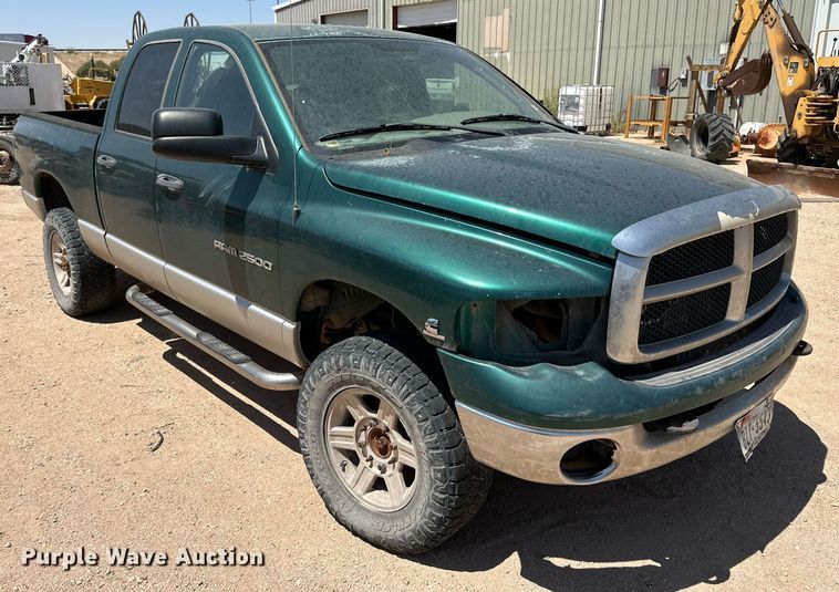 image for item KM9806 2003 Dodge Ram 2500  Quad Cab pickup truck