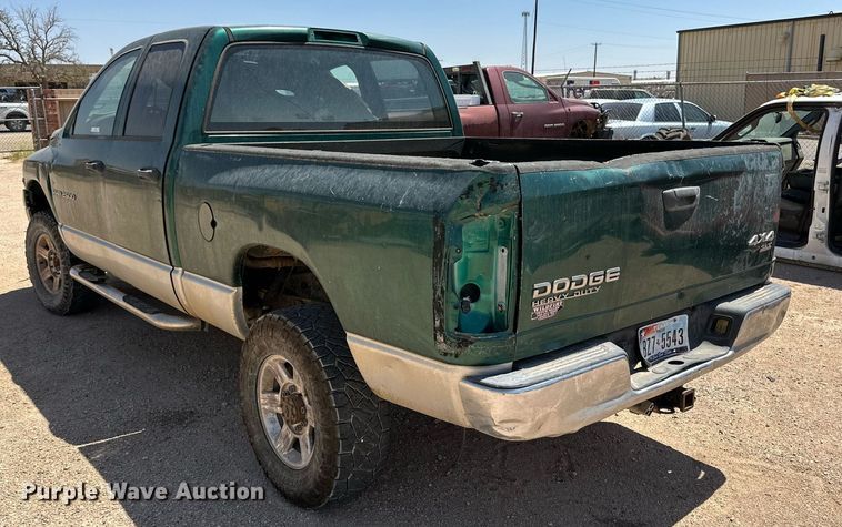 image for item KM9806 2003 Dodge Ram 2500  Quad Cab pickup truck