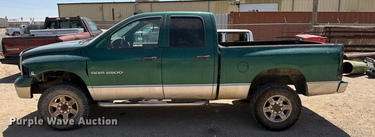 image for item KM9806 2003 Dodge Ram 2500  Quad Cab pickup truck