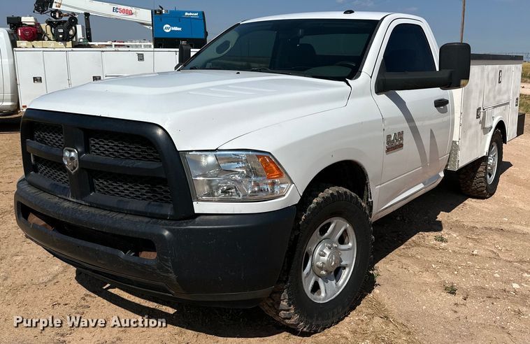 image for item KM9809 2014 Dodge Ram 2500HD  utility bed pickup truck