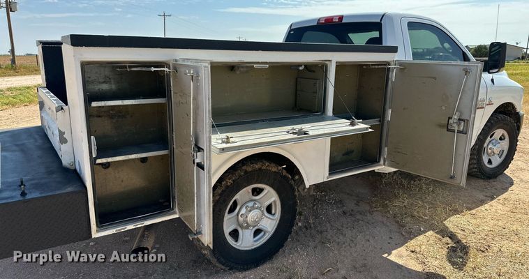 image for item KM9809 2014 Dodge Ram 2500HD  utility bed pickup truck