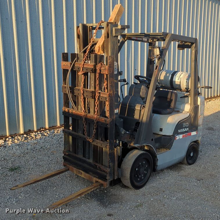 image for item KW9051 Nissan 50  forklift