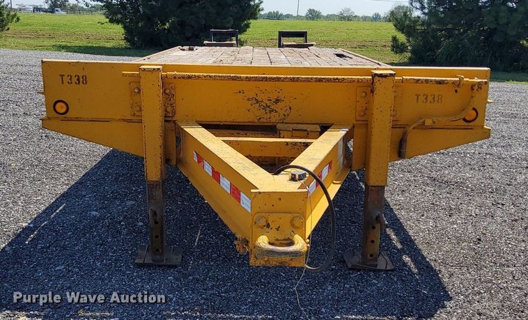 image for item KW9074 1998 Redi Haul R25210PFE  equipment trailer