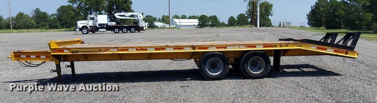image for item KW9074 1998 Redi Haul R25210PFE  equipment trailer