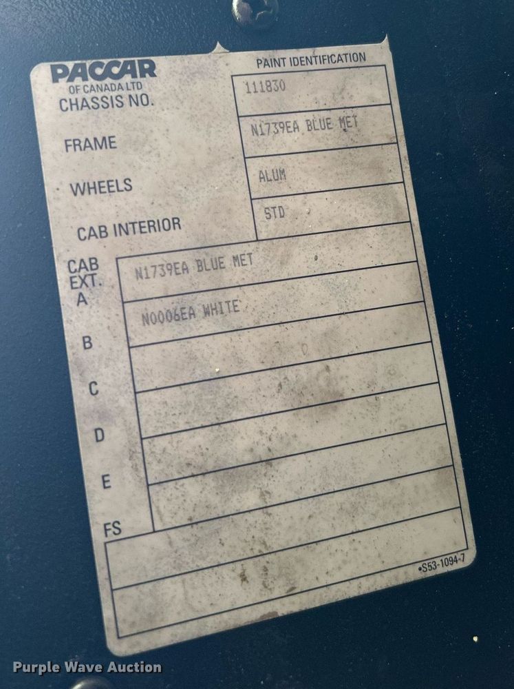 image for item KW9094 2006 Kenworth  fuel truck