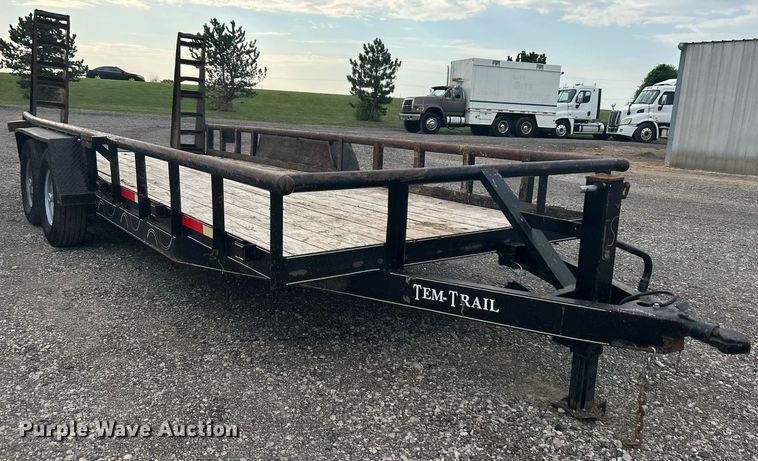 image for item KW9131 2017 Tem-Trail  utility trailer