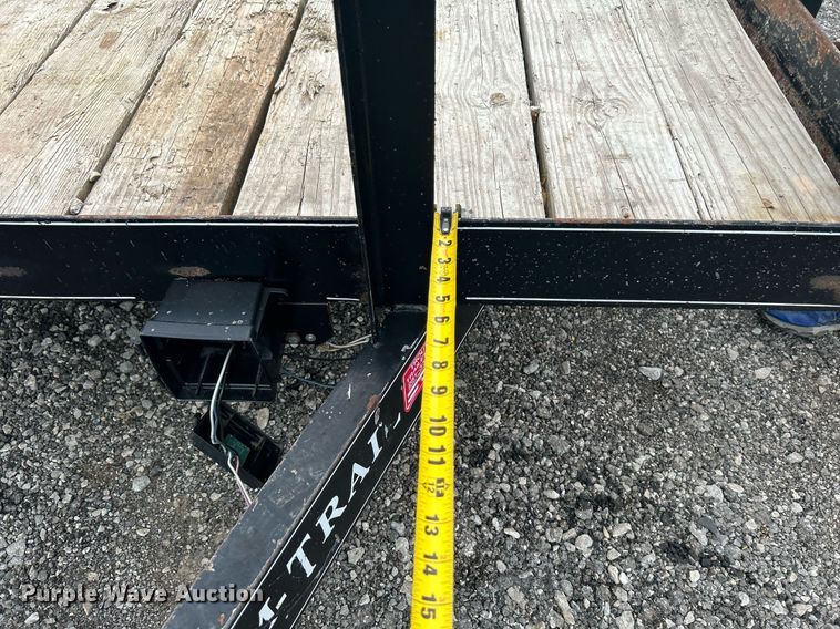 image for item KW9131 2017 Tem-Trail  utility trailer