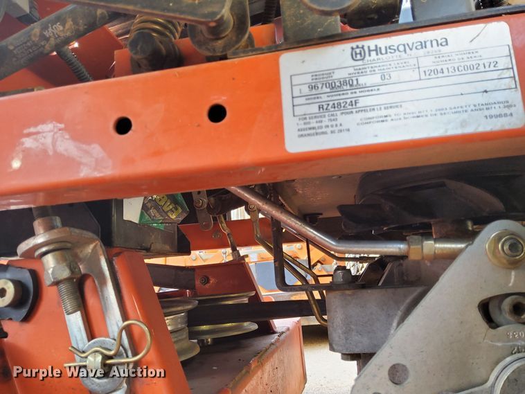 image for item LE9775 Husqvarna RZ4824F  ZTR lawn mower