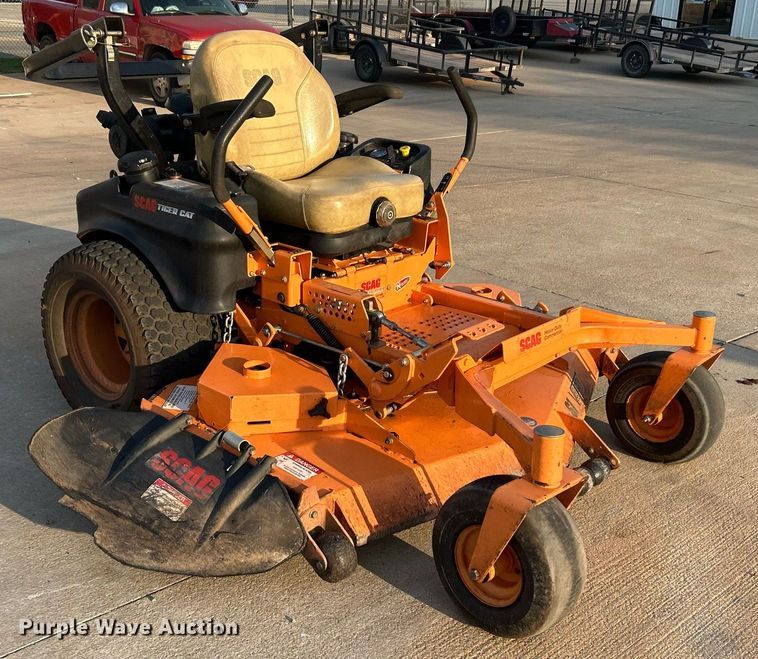 image for item LE9776 Scag Tiger Cat  ZTR lawn mower