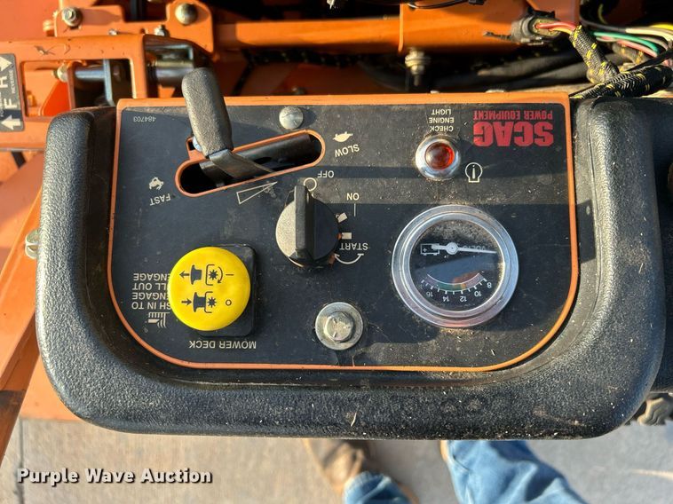 image for item LE9776 Scag Tiger Cat  ZTR lawn mower