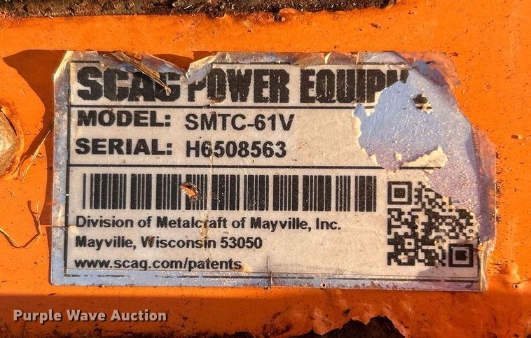 image for item LE9776 Scag Tiger Cat  ZTR lawn mower