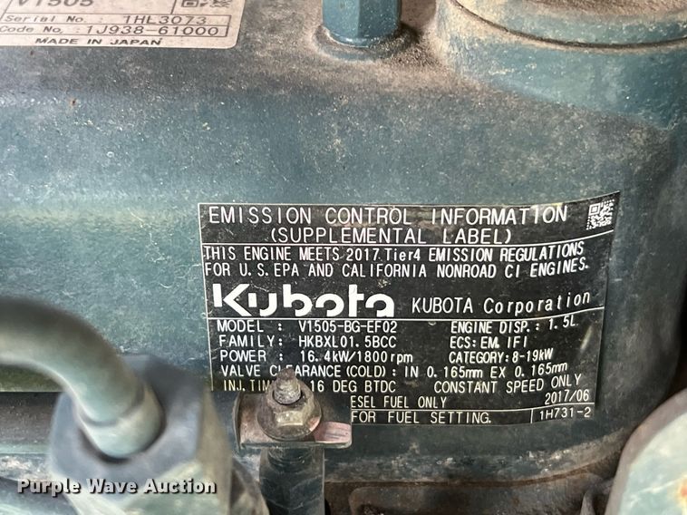 image for item LF9425 2017 Lincoln Electric Vantage 300  welder/generator