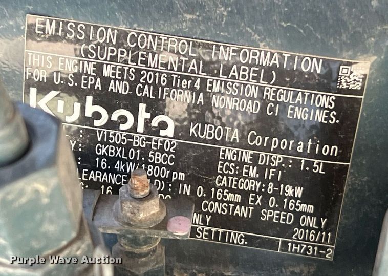 image for item LF9426 2017 Lincoln Electric Vantage 300  welder/generator