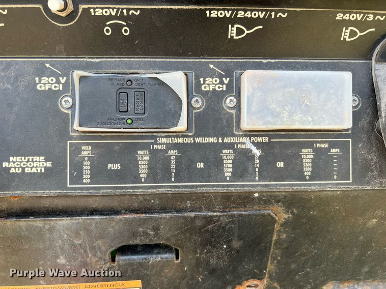 image for item LF9428 2018 Lincoln Electric Vantage 300  welder/generator