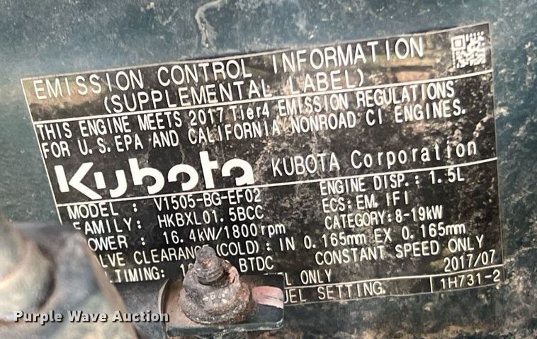 image for item LF9432 2018 Lincoln Electric Vantage 300  welder/generator