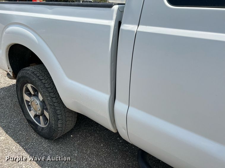 image for item LF9438 2012 Ford F250 Super Duty  SuperCab pickup truck