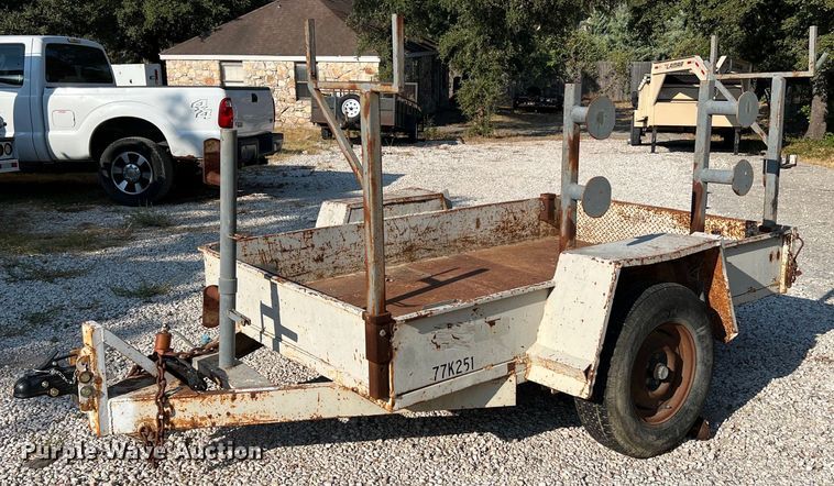 image for item LF9440 Shop built  utility trailer