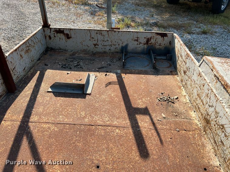 image for item LF9440 Shop built  utility trailer