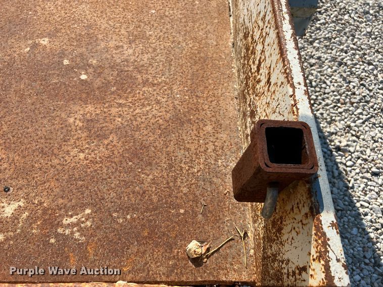 image for item LF9440 Shop built  utility trailer