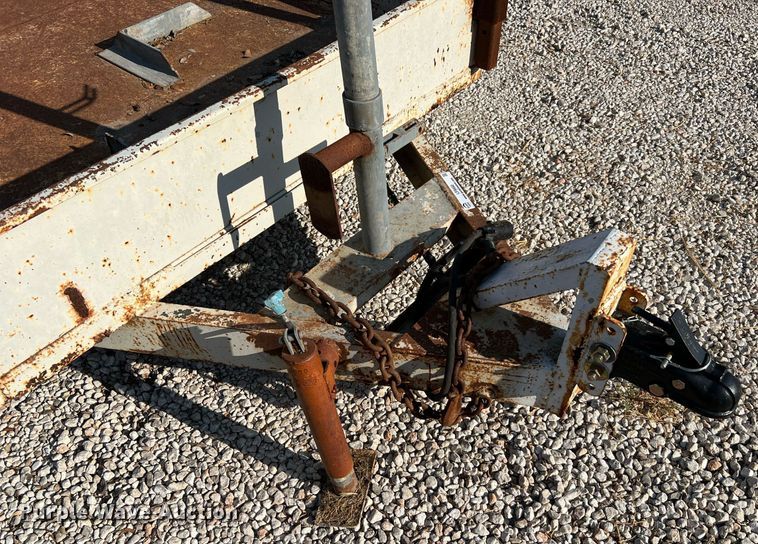 image for item LF9440 Shop built  utility trailer