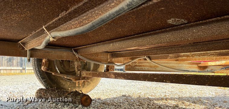 image for item LF9440 Shop built  utility trailer