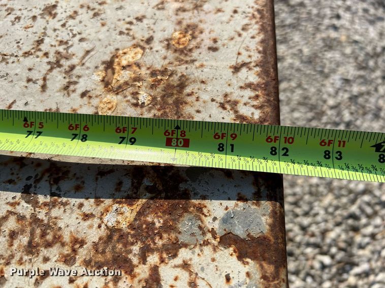 image for item LF9440 Shop built  utility trailer