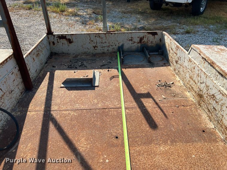 image for item LF9440 Shop built  utility trailer