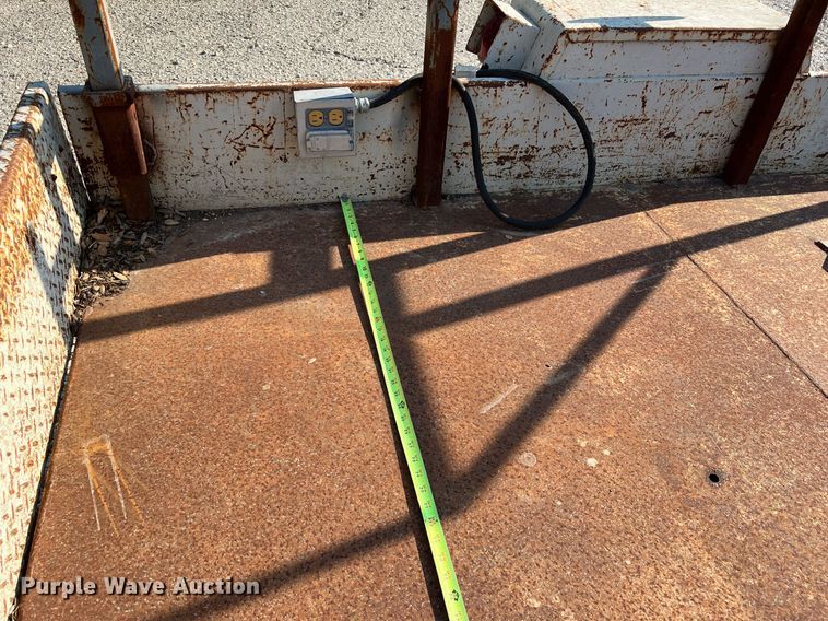 image for item LF9440 Shop built  utility trailer