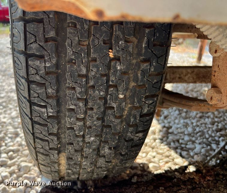 image for item LF9440 Shop built  utility trailer