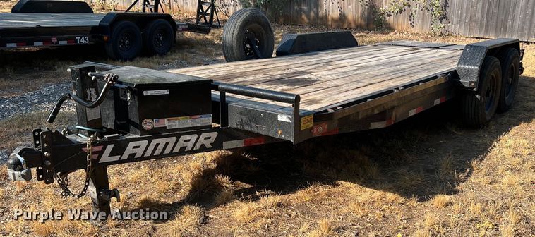 image for item LF9441 2021 Lamar  equipment trailer