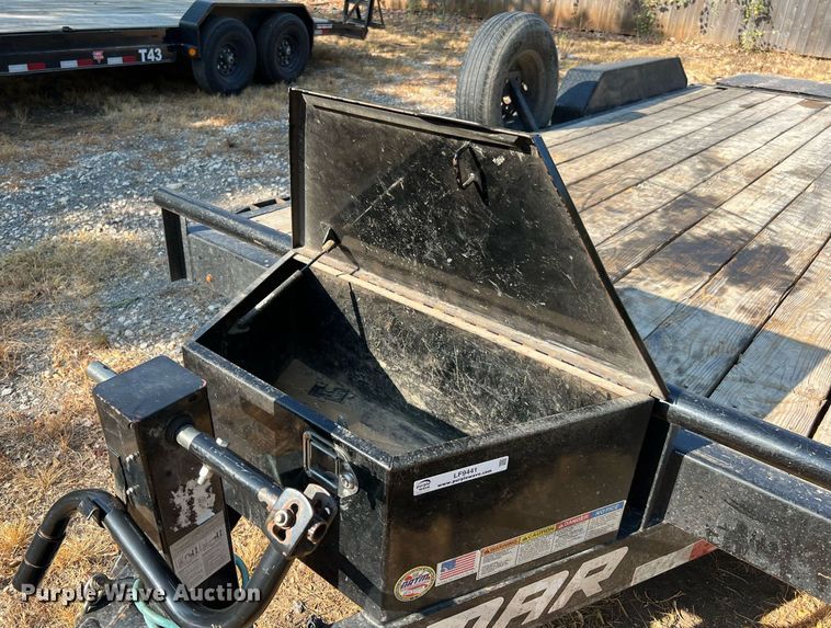 image for item LF9441 2021 Lamar  equipment trailer