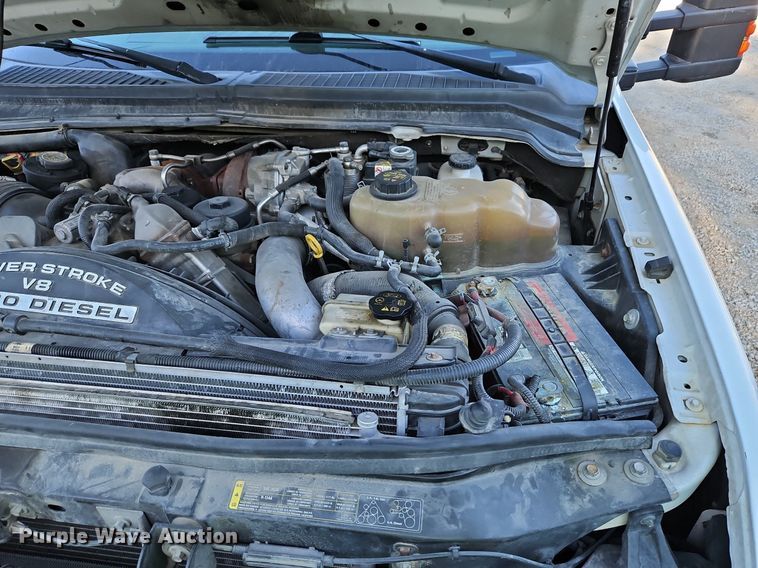 image for item LM9131 2009 Ford F350 Super Duty XL  SuperCab utility bed pickup truck