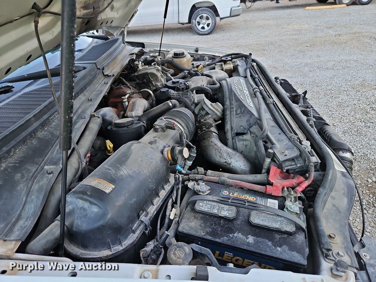 image for item LM9131 2009 Ford F350 Super Duty XL  SuperCab utility bed pickup truck