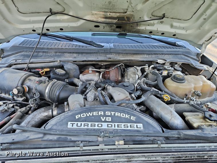 image for item LM9131 2009 Ford F350 Super Duty XL  SuperCab utility bed pickup truck