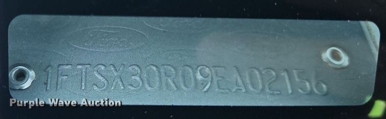 image for item LM9131 2009 Ford F350 Super Duty XL  SuperCab utility bed pickup truck