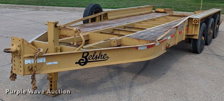 image for item LM9808 1994 Belshe  equipment trailer